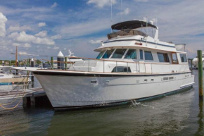 The Hatteras Yacht Boat